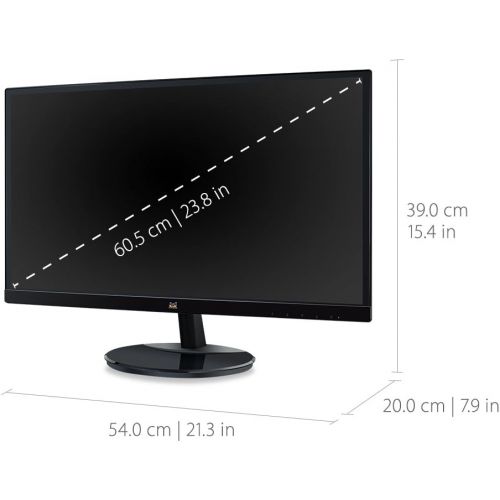  ViewSonic VA2855SMH 28 Inch 1080p LED Monitor with Enhanced Viewing Comfort HDMI and VGA Inputs