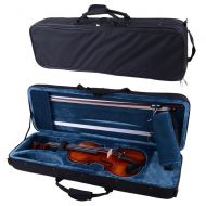 Vif 4/4 Full Size Handmade Stradivari Copy German Style Violin Fiddle Case Bow Set Natural Acoustic