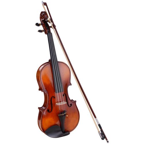  Vif 4/4 Full Size Handmade Stradivari Copy German Style Violin Fiddle Case Bow Set Natural Acoustic