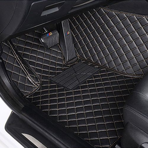  Viksee Car Floor Mats - for 2016-2018 Honda Civic, 3pcs Black Front & Rear Carpet Liner Mat