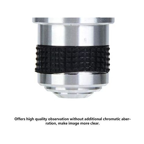  [아마존베스트]Vikye Microscope Lenses, 40X 160/0.17 Achromatic Lens for 185 Biological Microscope