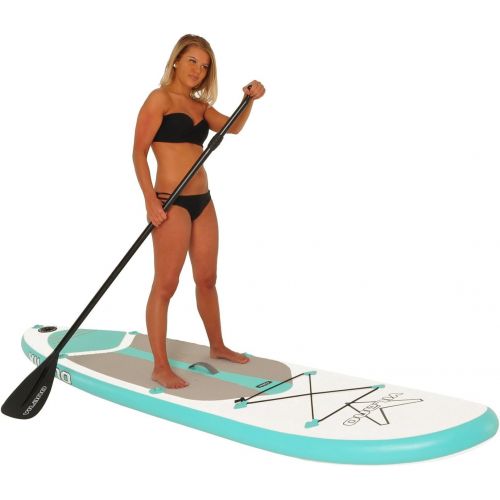  Vilano Journey Inflatable SUP Stand up Paddle Board Kit