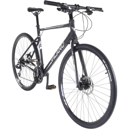  Vilano Diverse 3.0 Performance Hybrid Road Bike 24 Speed Disc Brakes