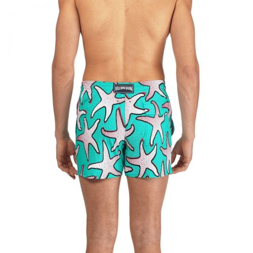  Vilebrequin Mens Moorise Starfish Art Swim Trunk