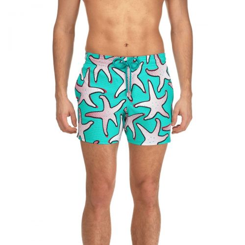  Vilebrequin Mens Moorise Starfish Art Swim Trunk