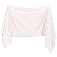 Village Baby Shop Extra Soft Knit Swaddling Receiving Blanket Blush Dottie by Village Baby