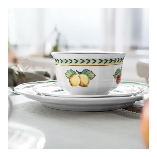  Villeroy & Boch French Garden Fleurence 4in Bowl, 20 oz, Premium Porcelain, White/Colored