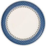 Villeroy & Boch Casale Blu Dinner Plate, 10.5 in, White/Blue