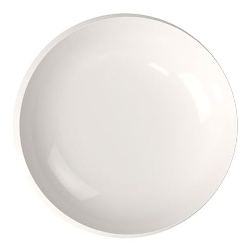  Villeroy & Boch NewMoon Deep Bowl Generously Designed for Soups and Side Dishes, Premium Porcelain, Dishwasher Safe, White, 29X29X5CM