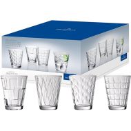 Dressed Up Glass Tumbler Set of 4 by Villeroy & Boch