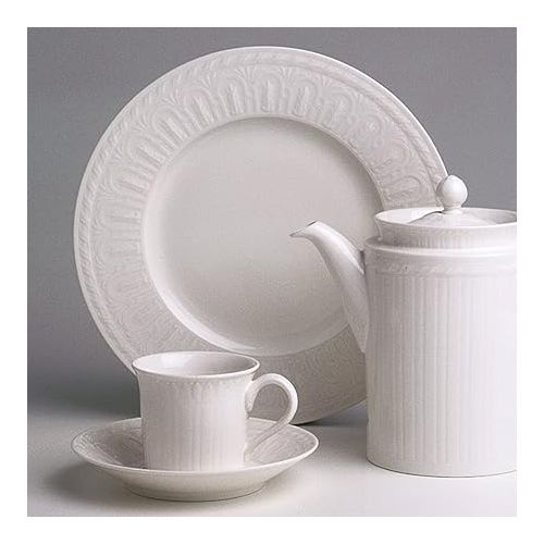  Villeroy & Boch Cellini Tea Cup Saucer, 6 in, White