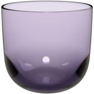 Villeroy & Boch - Like Lavender Water Glass 2-PCE Set, Lavender Coloured Glass, 9 x 8 cm