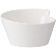 Villeroy & Boch New Wave Small Round Porcelain Rice Bowl, 15.5 oz, White