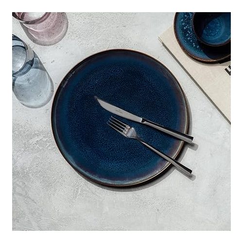  like. by Villeroy & Boch - Crafted Denim dinner plate, porcelain plate blue, 29 * 29 * 3 centimeters