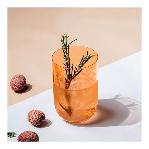 Villeroy & Boch - Like Apricot long drink glass set 2 pces, coloured glass orange, capacity 385 ml