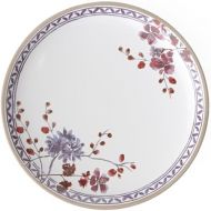 Villeroy & Boch Artesano Provencal Lavender Dinner Plate : Floral, 10.5 in, White/Multicolored