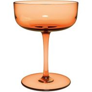 Villeroy & Boch - Like Apricot Champagne Coupe/Dessert Bowl Set of 2 pces, Coloured Glass Orange, Capacity 100 ml