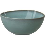 like. by Villeroy & Boch - Lave glace Serving Bowl 25.5 x 25.5 x 10.5 cm, Turquoise Serving Bowl, Earthenware, 2,200 ml