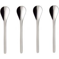 Coffee Passion Espresso Spoon Set of 4 by Villeroy & Boch - 18/10 Stainless Steel - Dishwasher Safe - 4 Inches