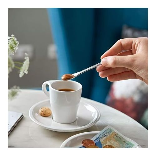  Coffee Passion Espresso Spoon Set of 4 by Villeroy & Boch - 18/10 Stainless Steel - Dishwasher Safe - 4 Inches