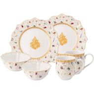 Villeroy & Boch Delight Breakfast 2 Anniversary Edition Set 6 Pieces, 6tlg, White