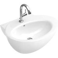 Villeroy & Boch Aveo Hand Wash Basin White Alpin Ceramicplus 713260R1