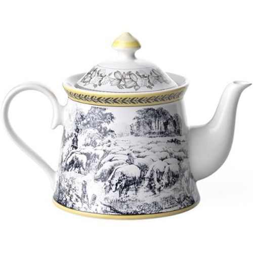  Villeroy & Boch Audun Ferme 1.10 Litre Teapot, 6 Persons, 1.1, White