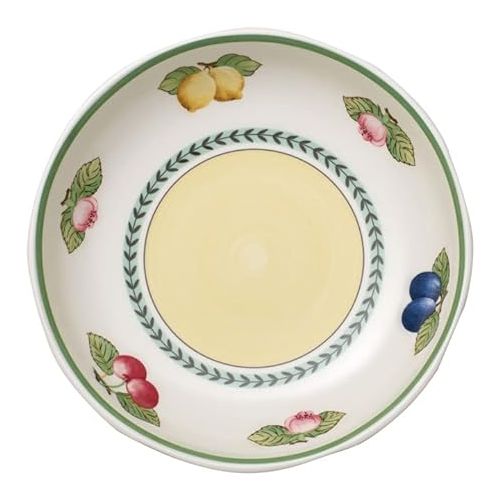  Villeroy & Boch - 1022813381 Villeroy & Boch French Garden Fleurence Pasta Bowl, 9.25 in/37 oz, White/Colored