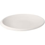 Villeroy & Boch NewMoon Bread, Small Plate for Breakfast, Brunch or Appetizers Made of Premium Porcelain, Dishwasher Safe, 16 cm, White, 16X16X2CM