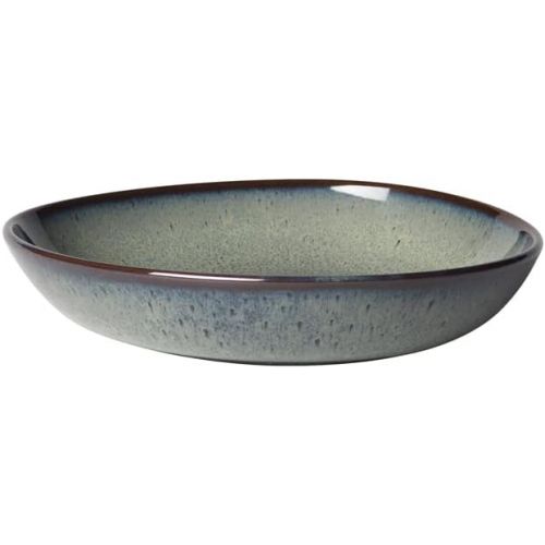  Villeroy & Boch Lave Gris Small Bowl Flat, 8.5x1.75, Stoneware, Gray