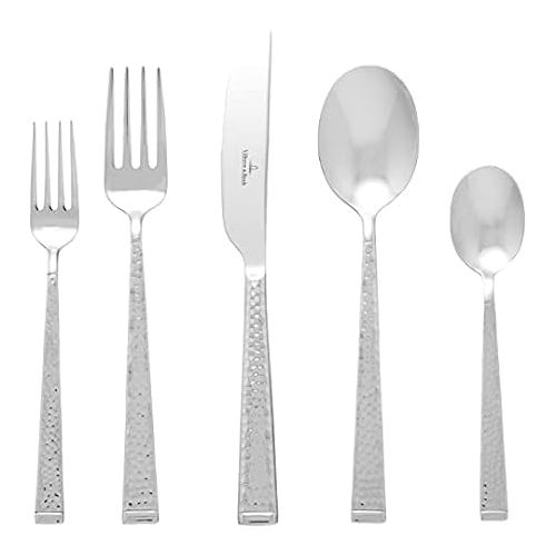  Villeroy & Boch Blacksmith 60-Piece Flatware Set, Service for 12