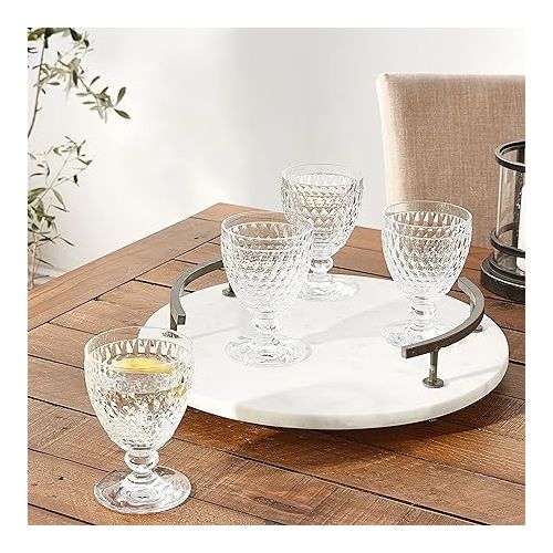  Boston Wine Goblet Set of 4 by Villeroy & Boch - Clear, 10 fluid ounces