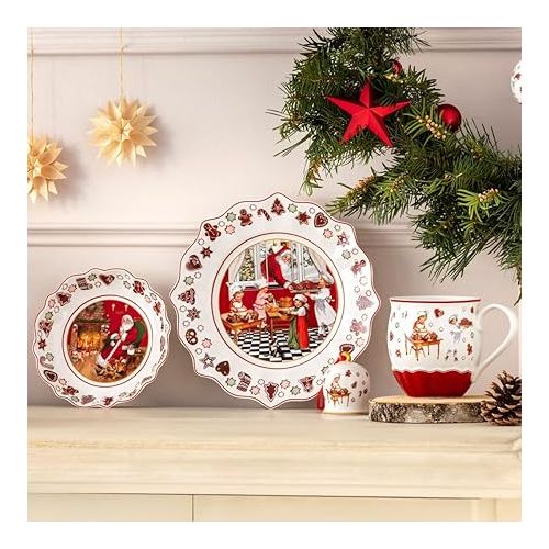  Villeroy & Boch 2023 Annual Edition Dinner Plate, Porcelain Christmas Plate