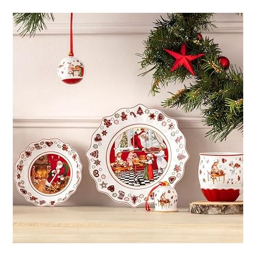  Villeroy & Boch 2023 Annual Edition Dinner Plate, Porcelain Christmas Plate