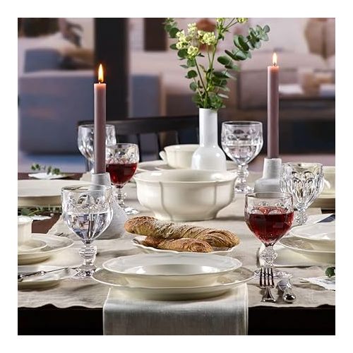  Villeroy & Boch Manoir 10-1/2-Inch Dinner Plate,White