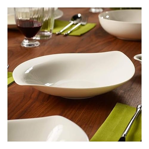  Villeroy & Boch - 10-3461-3575 Villeroy & Boch New Cottage Special Serve Salad Deep Bowl, 11.5 in, White