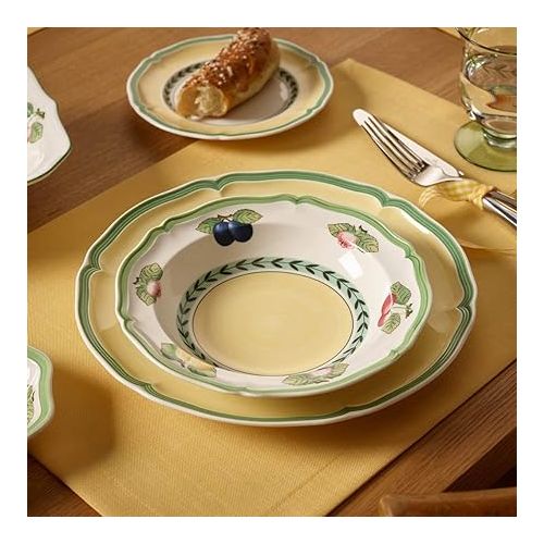  Villeroy & Boch French Garden Fleurence Rim Cereal, 7.75 in, White/Multicolored