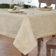 Villeroy & Boch Villeroy and Boch La Classica 70x126 Oblong Tablecloth, 70 W x 126 L, Metallic Gold