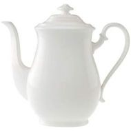 Villeroy & Boch Royal Kaffeekanne, 1,1 l, Premium Bone Porzellan, Weiss