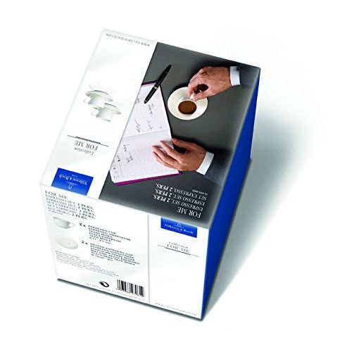  Villeroy & Boch For Me Espresso-Set fuer 2 Personen, Premium Porzellan
