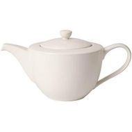 Villeroy & Boch 4153Flask for me Porcelain Tea Pot for 6People 1,3l in Puristic White Design