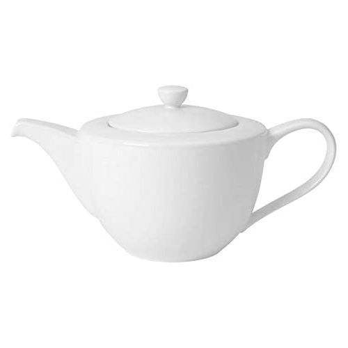  Villeroy & Boch 4153Flask for me Porcelain Tea Pot for 6People 1,3l in Puristic White Design