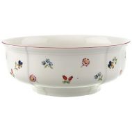 [아마존베스트]Petite Fleur Round Vegetable Bowl by Villeroy & Boch - Premium Porcelain - Made in Germany - Dishwasher and Microwave Safe - 9.75 Inches
