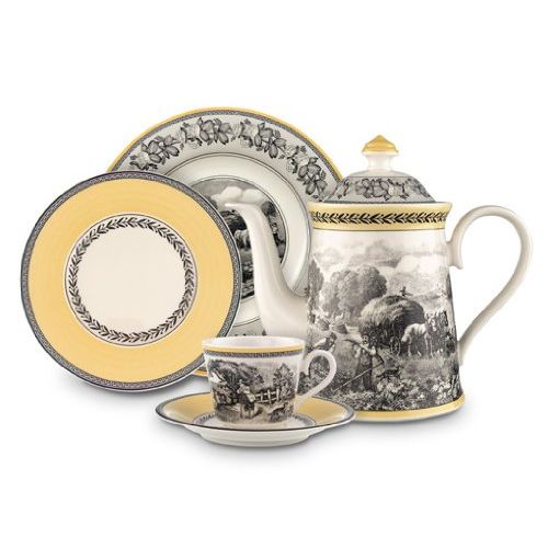  [아마존베스트]Villeroy & Boch Audun Ferme Breakfast/Soup Cup Saucer