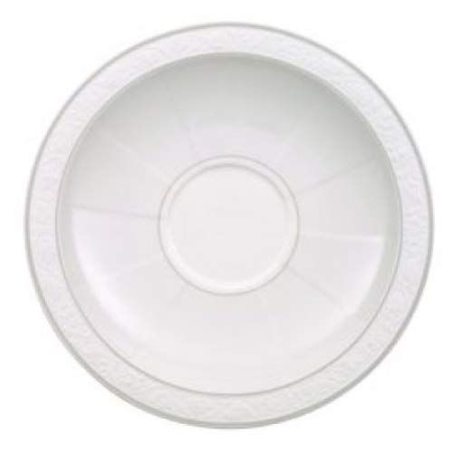  [아마존베스트]Villeroy & Boch Villeroy and Boch Grey Pearl Breakfast Cup Saucer 18cm (Saucer Only)