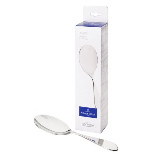  [아마존베스트]Villeroy & Boch 12-6402-1470 Sereno XXL Rice Spoon, 18/10 Stainless Steel Metal