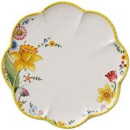 [아마존베스트]Villeroy & Boch Spring Awakening Breakfast Plate, 22 cm, Porcelain, White/Colourful