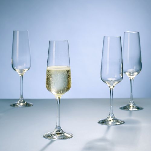  [아마존베스트]Villeroy & Boch Ovid Champagne flute Set 4pcs