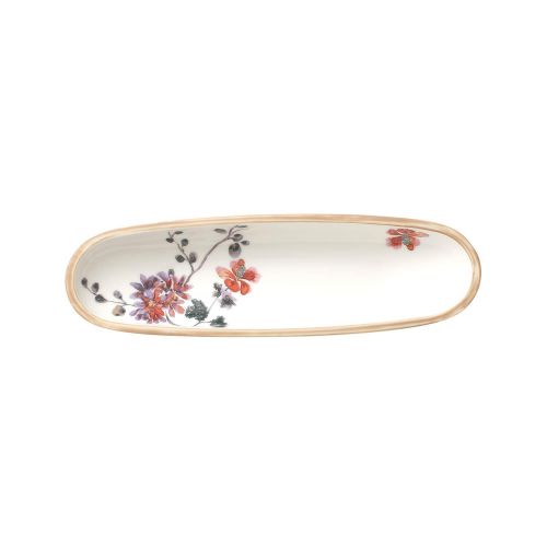  [아마존베스트]Villeroy & Boch 1041313577 Artesano Provencal Verdure Olive Bowl, 11 x 3 in, White/Multicolored