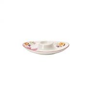 [아마존핫딜]Villeroy & Boch Mariefleur Basic Eierbecher, Premium Porzellan, Weiss/Bunt